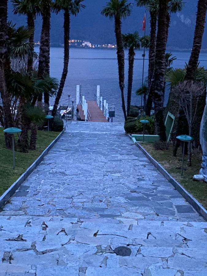 Holiday On The Lake Lugano Bissone Bagian luar foto